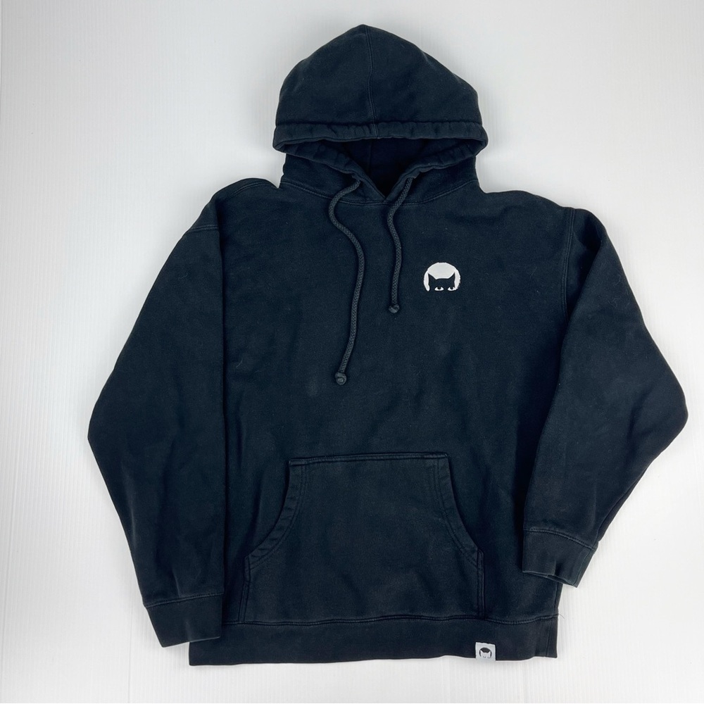 Gutter Cat Gang Merch Black Graphic Print Hooded Hoodie Jacket Top
